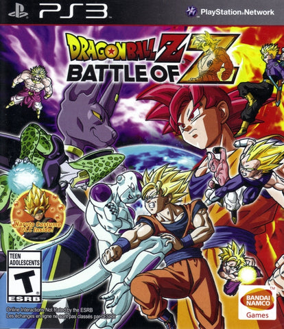 Dragon Ball Z: Battle of Z - (PS3) PlayStation 3 Video Games Namco Bandai Games   