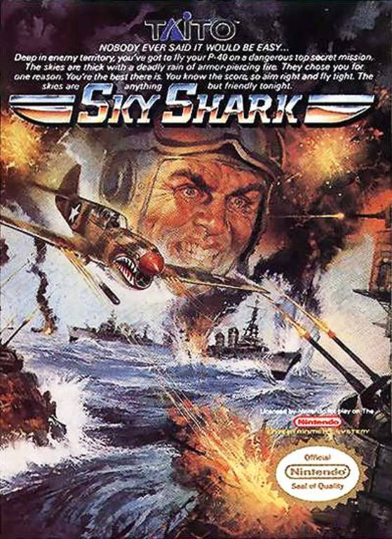Sky Shark - (NES) Nintendo Entertainment System [Pre-Owned] Video Games Taito Corporation   