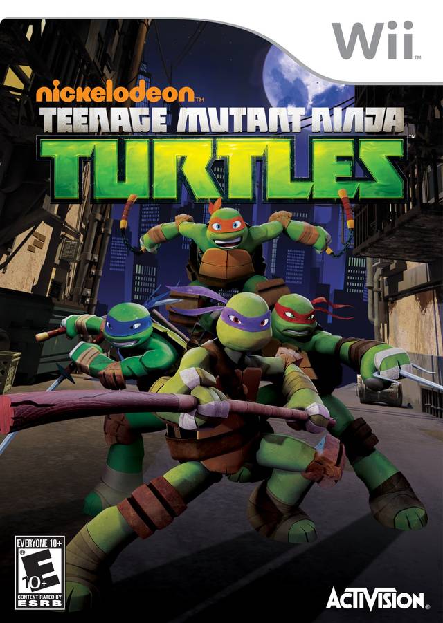 Nickelodeon Teenage Mutant Ninja Turtles - Nintendo Wii [Pre-Owned] Video Games Activision   