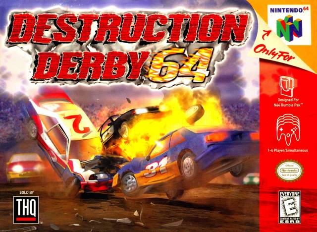 Destruction Derby 64 - (N64) Nintendo 64 [Pre-Owned] Video Games THQ   