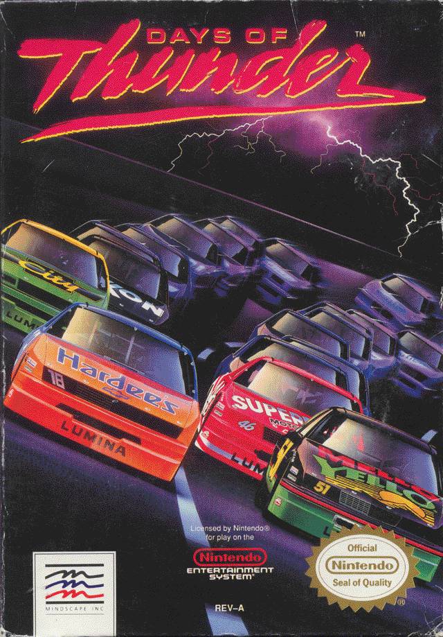 Days of Thunder - (NES) Nintendo Entertainment System [Pre-Owned] Video Games Mindscape   