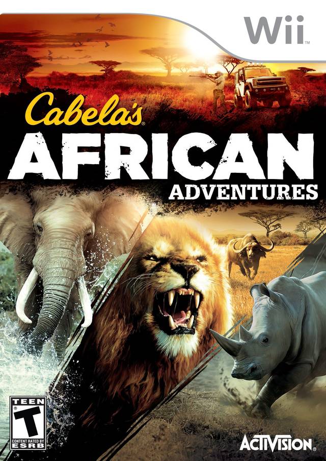 Cabela's African Adventures - Nintendo Wii [Pre-Owned] Video Games Activision   