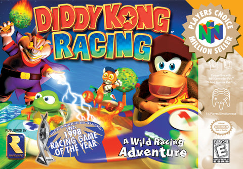 Diddy Kong Racing (Players Choice) - (N64) Nintendo 64 [Pre-Owned] Video Games Rare Ltd.   