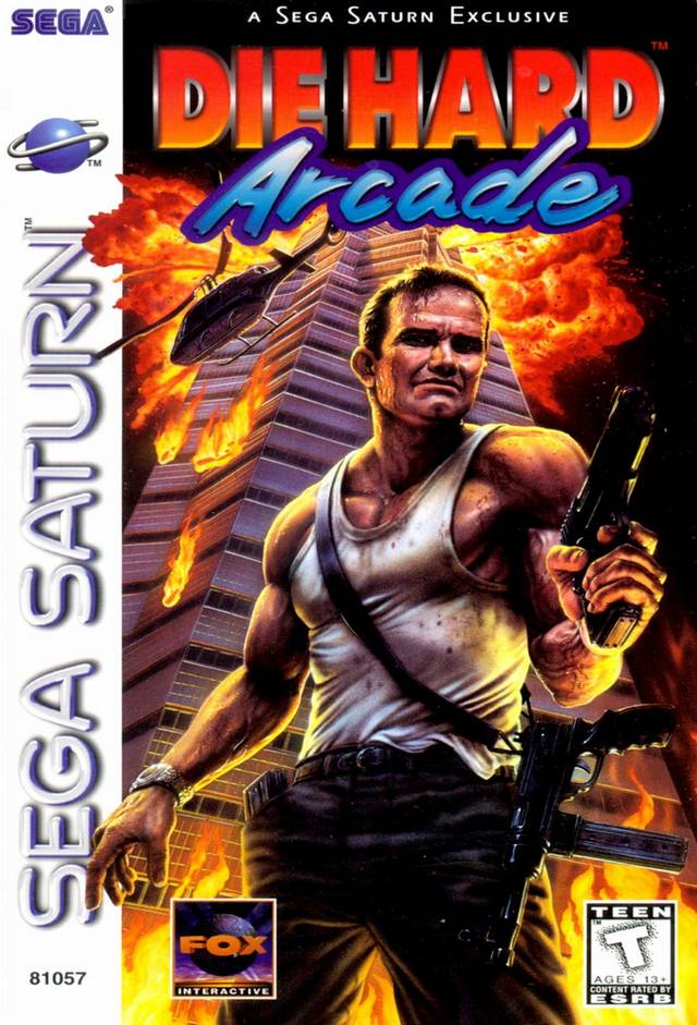 Die Hard Arcade - (SS) SEGA Saturn [Pre-Owned] Video Games Sega   