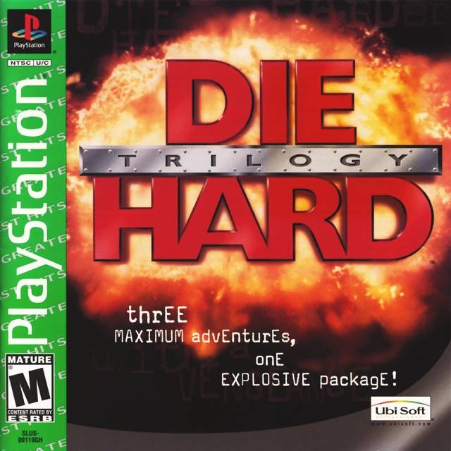 Die Hard Trilogy (Greatest Hits) - (PS1) PlayStation 1 Video Games Ubisoft   
