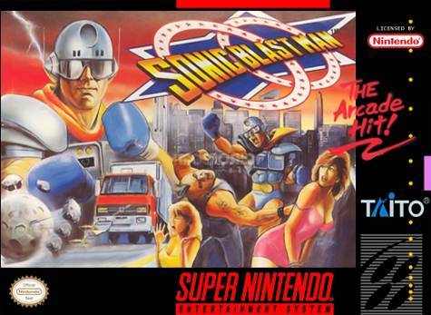Sonic Blast Man - (SNES) Super Nintendo  [Pre-Owned] Video Games Taito Corporation   