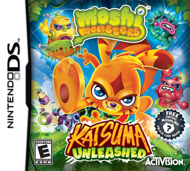 Moshi Monsters: Katsuma Unleashed - (NDS) Nintendo DS [Pre-Owned] Video Games Activision