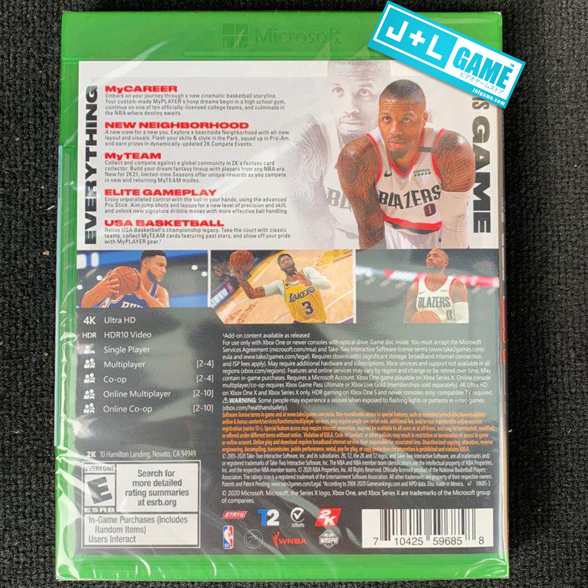 NBA 2K21 - (XB1) Xbox One Video Games 2K   