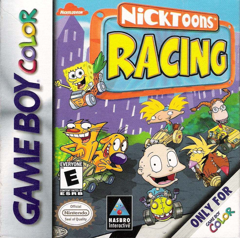 NickToons Racing - (GBC) Game Boy Color [Pre-Owned] Video Games Majesco   