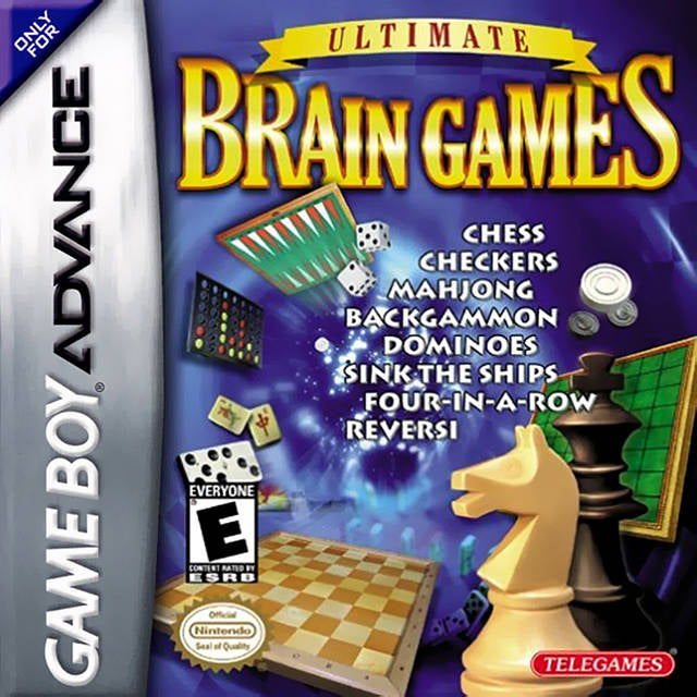 Ultimate Brain Games - (GBA) Game Boy Advance [Pre-Owned] Video Games Telegames   