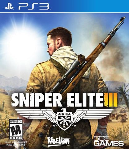 Sniper Elite III - PlayStation 3 Video Games 505 Games   