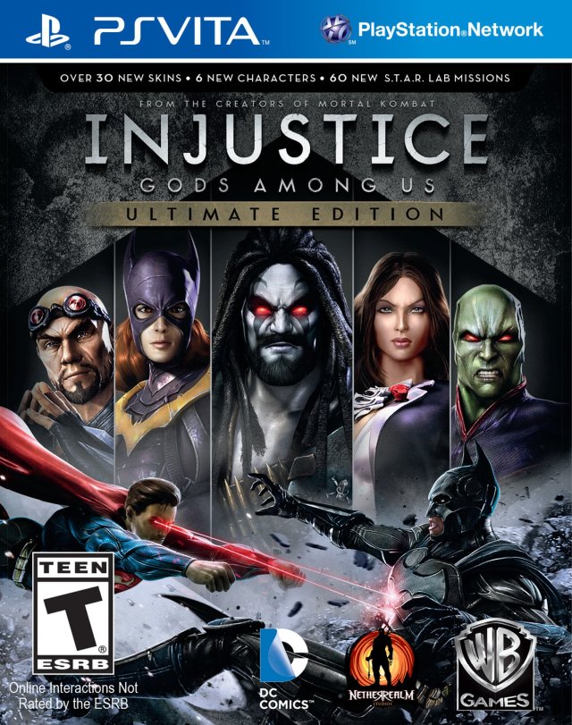 Injustice: Gods Among Us Ultimate Edition - (PSV) PlayStation Vita Video Games Warner Bros. Interactive Entertainment   