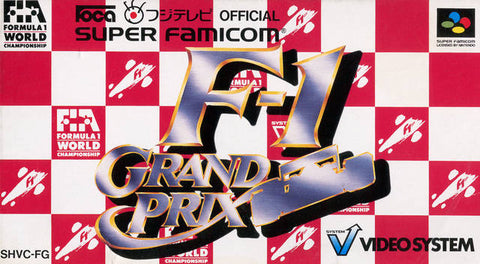 F-1 Grand Prix - Super Famicom (Japanese Import) [Pre-Owned] Video Games Video System   