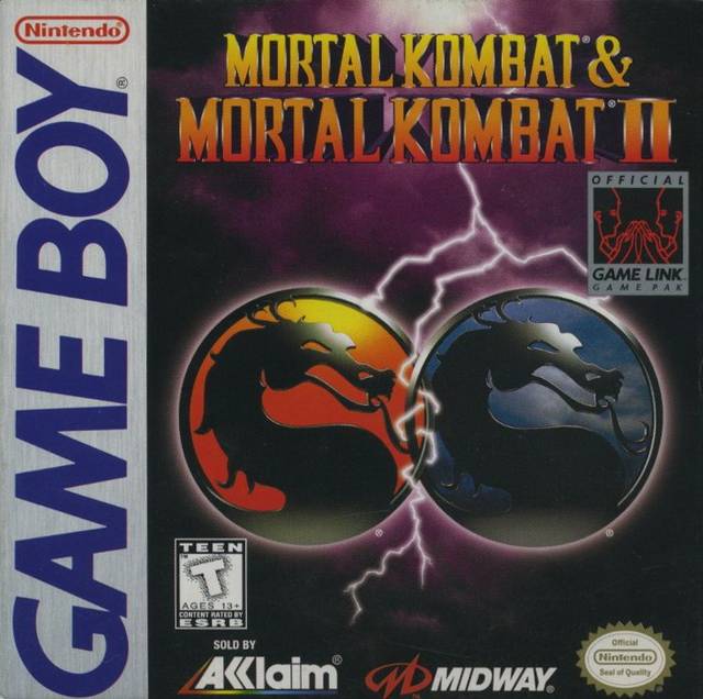 Mortal Kombat & Mortal Kombat II - (GB) Game Boy [Pre-Owned] Video Games Acclaim   