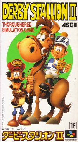 Derby Stallion II - Super Famicom (Japanese Import) [Pre-Owned] Video Games ASCII Entertainment   