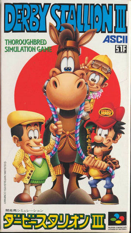 Derby Stallion III - Super Famicom (Japanese Import) [Pre-Owned] Video Games ASCII Entertainment   