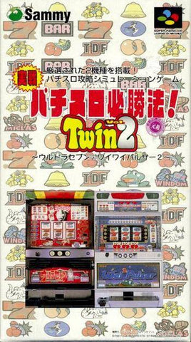 Jissen Pachi-Slot Hisshouhou! Twin 2 - Super Famicom (Japanese Import) [Pre-Owned] Video Games Sammy Studios   