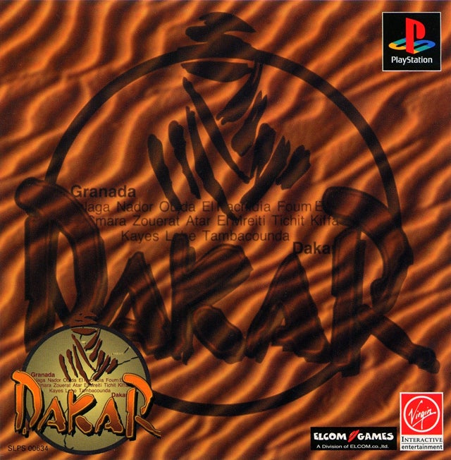 Dakar '97 - (PS1) PlayStation 1 (Japanese Import) Video Games Virgin Interactive   