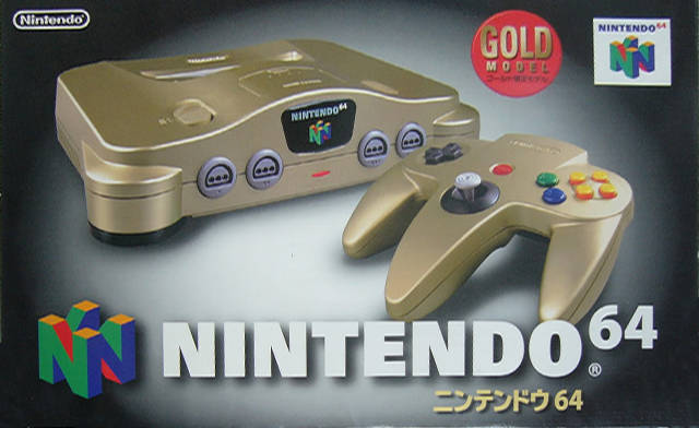 Nintendo 64 Hardware (Gold) - (N64) Nintendo 64 (Japanese Import) [Pre-Owned] Video Games Nintendo   