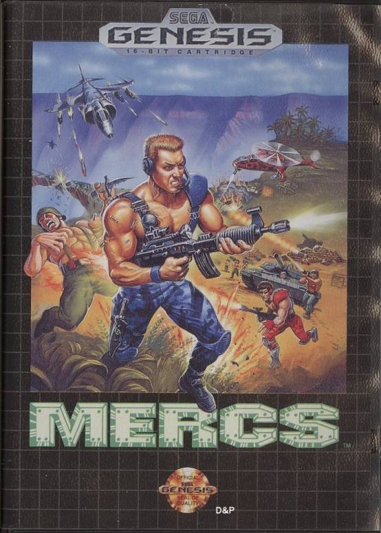 Mercs - SEGA Genesis [Pre-Owned] Video Games Sega   