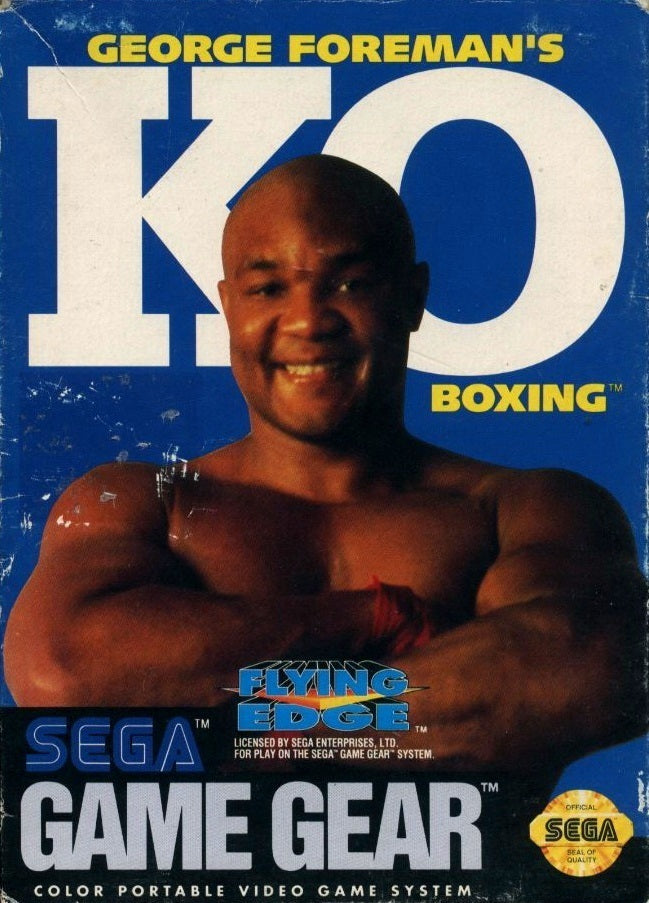 George Foreman's KO Boxing - SEGA GameGear [Pre-Owned] Video Games Flying Edge   