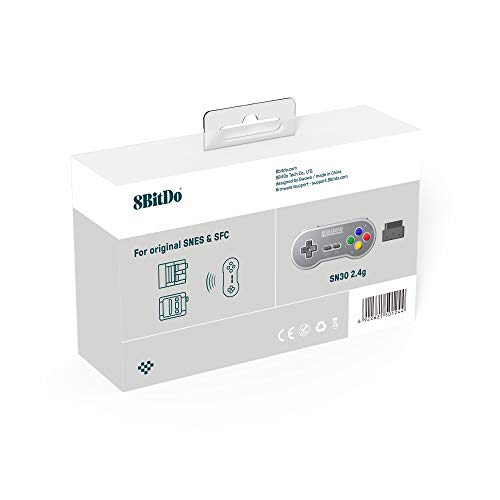 8Bitdo SN30 2.4G Wireless Gamepad for Original SNES/SFC (SF Edition) - (SNES) Super Nintendo Accessories 8Bitdo   