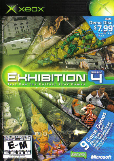 Xbox Exhibition Volume 4 - Xbox Video Games Microsoft Game Studios   