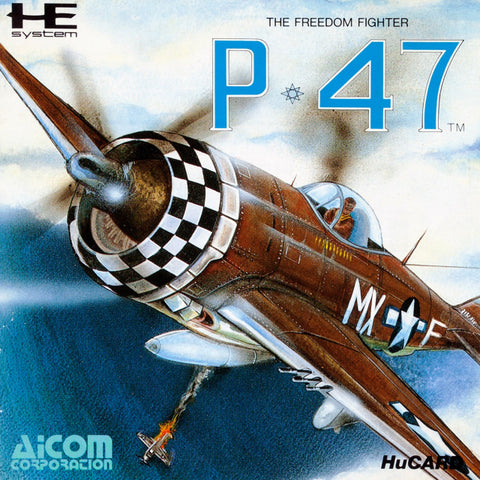P-47: The Freedom Fighter - PC-Engine (Japanese Import) [Pre-Owned] Video Games Aicom   