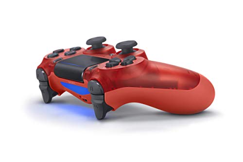 SONY DualShock 4 Wireless Controller (Crystal Red) - (PS4) PlayStation 4 (Japanese Import) Accessories PlayStation   