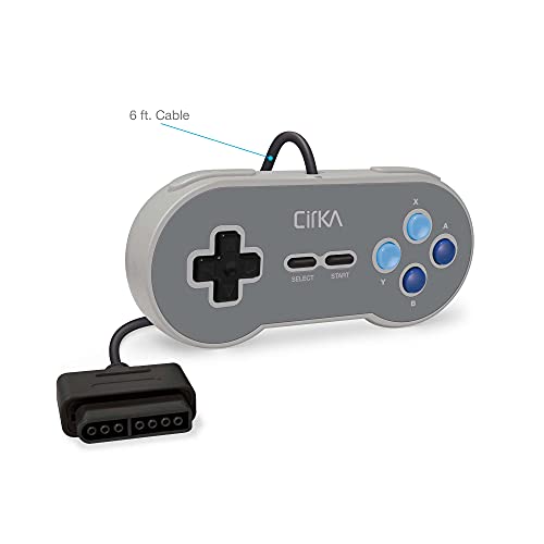 Cirka Super Nintendo Controller (Classicpad) - (SNES) Super Nintendo Accessories Cirka   