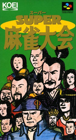 Super Mahjong Taikai - Super Famicom (Japanese Import) [Pre-Owned] Video Games Koei   