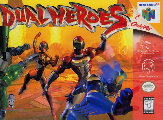 Dual Heroes - (N64) Nintendo 64 [Pre-Owned] Video Games Hudson   