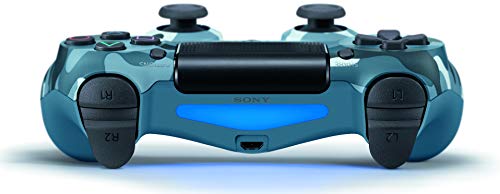 SONY DualShock 4 Wireless Controller (Blue Camouflage) - (PS4) PlayStation 4 [Pre-Owned] Accessories Sony