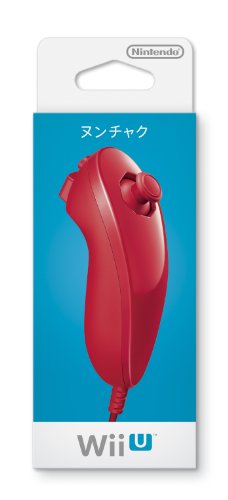 Nintendo Nunchuk (Red) - Nintendo Wii U (Japanese Import) Accessories Nintendo   