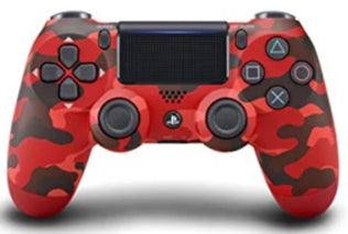SONY DualShock 4 Wireless Controller (Red Camouflage) - (PS4) PlayStation 4 Accessories Sony Interactive Entertainment LLC   