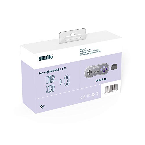 8Bitdo SN30 2.4G Wireless Gamepad for Original SNES/SFC (SN Edition) - (SNES) Super Nintendo Accessories 8Bitdo   