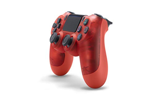 SONY DualShock 4 Wireless Controller (Crystal Red) - (PS4) PlayStation 4 (Japanese Import) Accessories PlayStation   