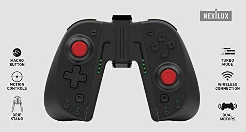 NEXiLUX Pro Twincon-Troller (Black) - (NSW) Nintendo Switch Accessories NEXiLUX   