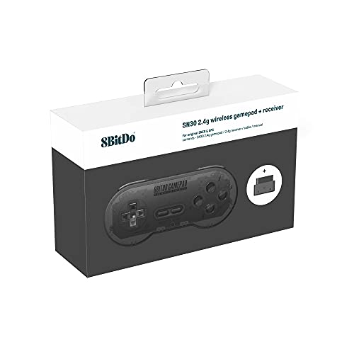 8Bitdo Sn30 2.4G Wireless Gamepad for Original SNES/SFC