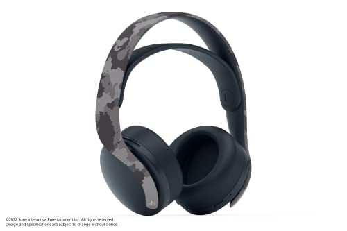 SONY PlayStation 5 Pulse 3D Wireless Headset (Gray Camouflage) - (PS5) PlayStation 5 Accessories PlayStation   