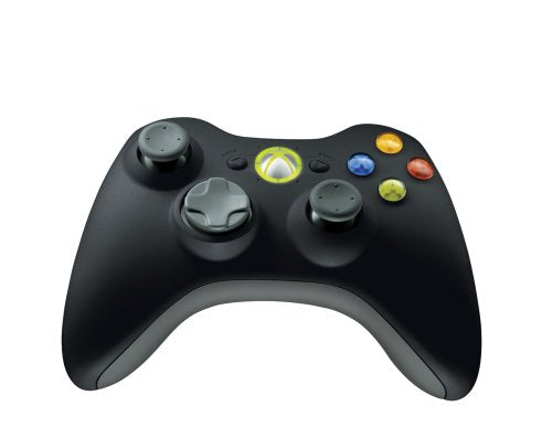 Microsoft Xbox 360 Wireless Controller (Matte Black) - Xbox 360 Video Games Microsoft   