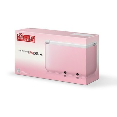 Nintendo 3DS XL Console (Pink/White) - Nintendo 3DS [Pre-Owned] Consoles Nintendo   