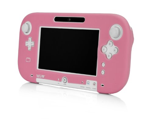 PDP Wii U Gamepad Silicone Jacket ( Pink ) - Nintendo Wii U Video Games Performance Designed Products   