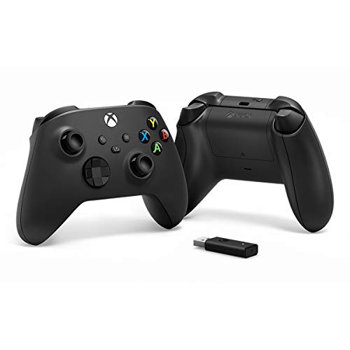 Microsoft Xbox Series X Wireless Controller ( Carbon Black + Usb Wireless Adapter ) - (XSX) Xbox Series X Accessories Microsoft   