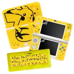 HORI New Nintendo 3DS Pocket Monsters Pikachu Premium Set - Nintendo 3DS (Japanese Import) Accessories HORI   