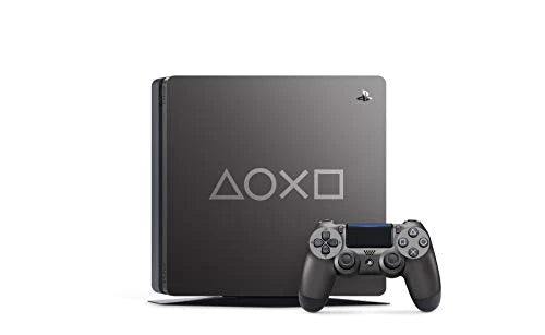 SONY PlayStation 4 Slim 1TB Limited Edition Console (Days of Play Bundle) (Steel Black) - (PS4) PlayStation 4 [Pre-Owned] Consoles PlayStation   