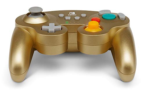 PowerA Wireless Controller (GameCube Style Gold) - (NSW) Nintendo Switch Accessories PowerA   