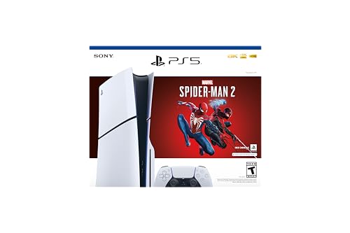 SONY PlayStation 5 Slim Disc Edition Console (Marvel’s Spider-Man 2 Bundle) - (PS5) Playstation 5 Consoles Sony   
