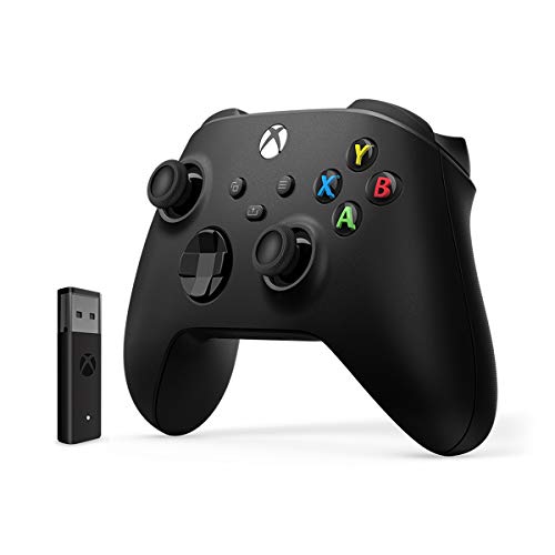 Microsoft Xbox Series X Wireless Controller ( Carbon Black + Usb Wireless Adapter ) - (XSX) Xbox Series X Accessories Microsoft   