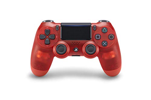 SONY DualShock 4 Wireless Controller (Crystal Red) - (PS4) PlayStation 4 (Japanese Import) Accessories PlayStation   